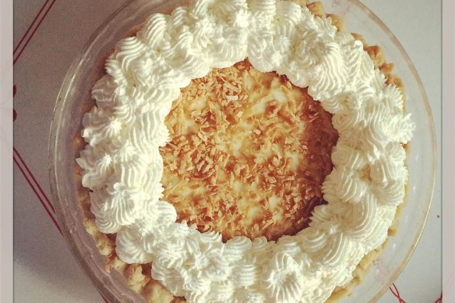 Рецепт кокосовый крем-пай