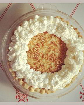 Кокосовый крем-пай