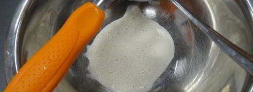 крем из овсянки с малиновым кули. Шаг 4