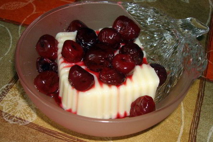 Рецепт крем с вишнями