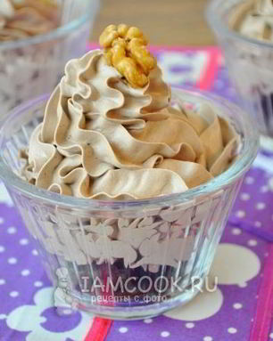 Крем шантильи с какао