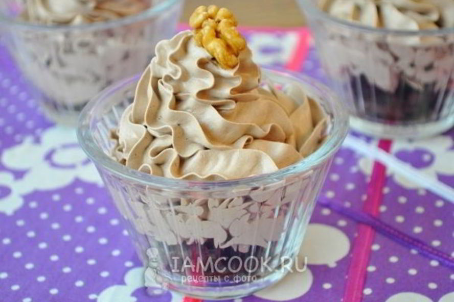 Рецепт крем шантильи с какао