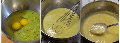 курд из киви. Шаг 3