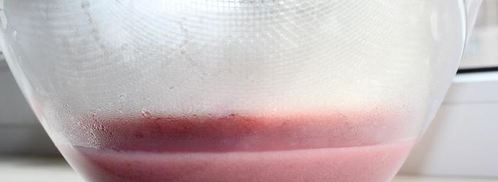 курд из красной смородины. Шаг 5