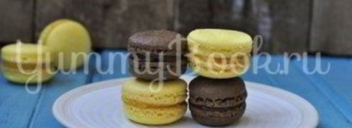 макаронс с лимонным кремом. Шаг 11