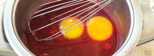 малиновый курд. Шаг 2