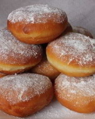 Пончики с кремом