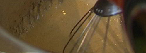 шоколадный рулет с малиновым кремом. Шаг 4