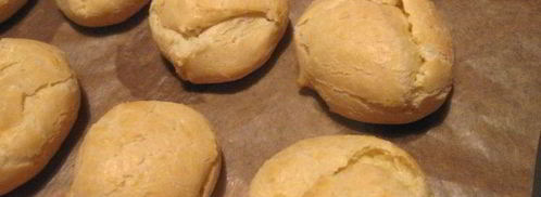 шу кунжутные облачка с лимонным кремом. Шаг 4