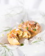 Синнабоны с заварным фундучным кремом