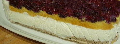 торт-десерт ягодное облако с йогуртовым кремом. Шаг 19