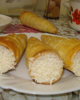 Трубочки с заварным кремом