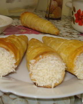 Трубочки с заварным кремом