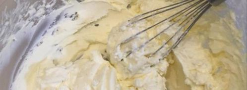 творожный крем для бисквита и капекейков. Шаг 5