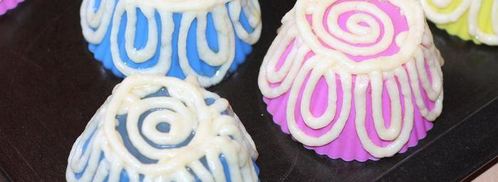 ванильные корзиночки с карамельным кремом. Шаг 5