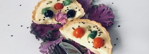 закусочные корзинки с заварным кремом из пармезана. Шаг 7