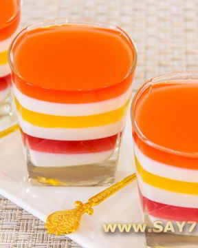 Многослойное желе