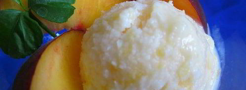 апельсиновое и персиковое мороженое. Шаг 2