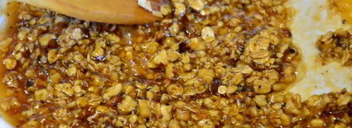 банановое мороженое с овсяным грильяжем. Шаг 7