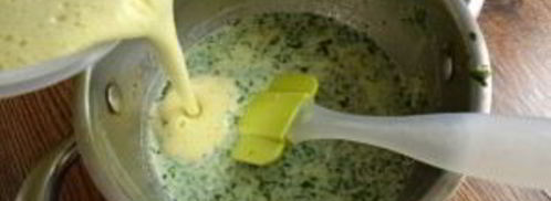 базиликовое мороженое. Шаг 4