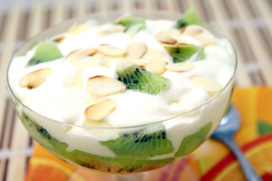 Рецепт десерт из мороженого киви