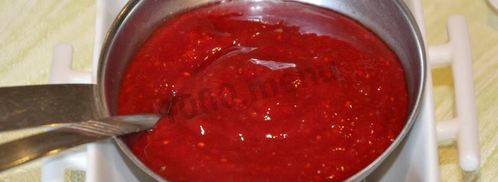 домашнее мороженое с малиновым соусом. Шаг 13