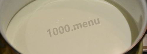 домашнее мороженое с малиновым соусом. Шаг 4