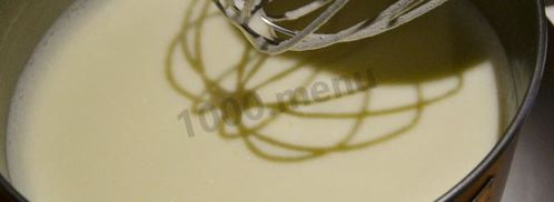 домашнее мороженое с малиновым соусом. Шаг 6