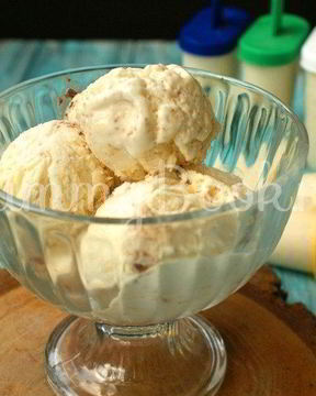 Домашнее мороженое с шоколадом