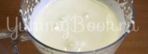 домашнее мороженое с шоколадом. Шаг 3