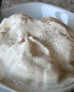 Домашнее ванильное мороженое