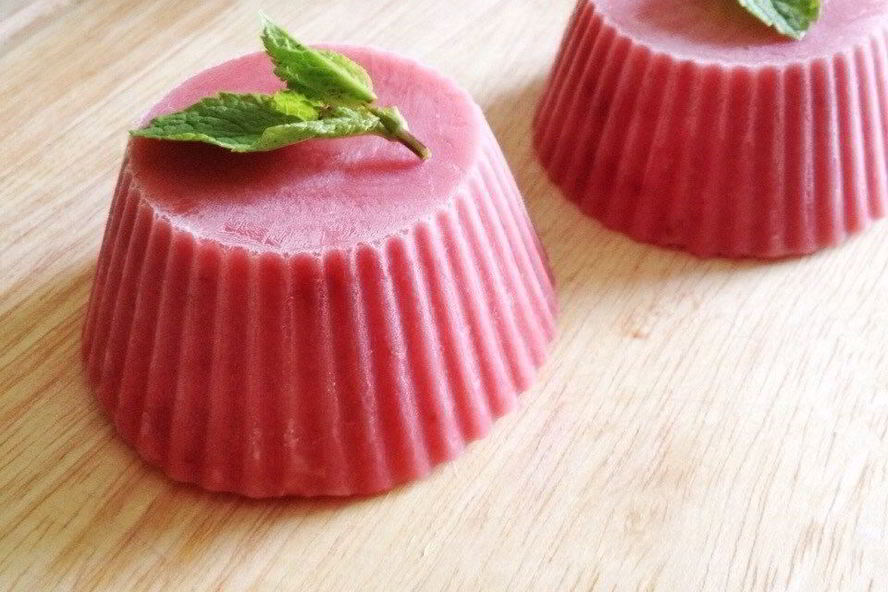 Рецепт клубнично-ревеневое мороженое