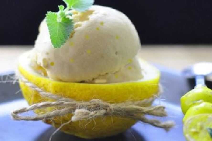 Рецепт лимонное мороженое