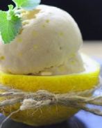 Лимонное мороженое