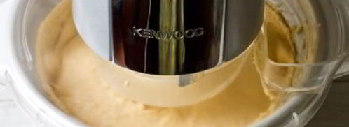 мороженое из хурмы с кардамоном и медом. Шаг 12