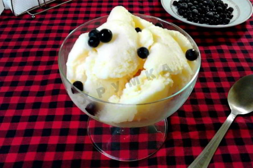 Рецепт мороженое из молока и сахара