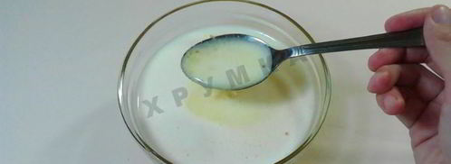 мороженое из молока и сахара. Шаг 5