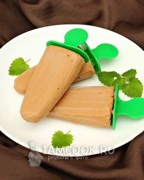 Мороженое из шоколада и зефира