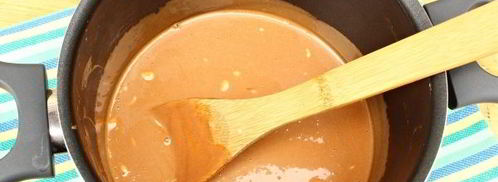 мороженое из шоколада и зефира. Шаг 4