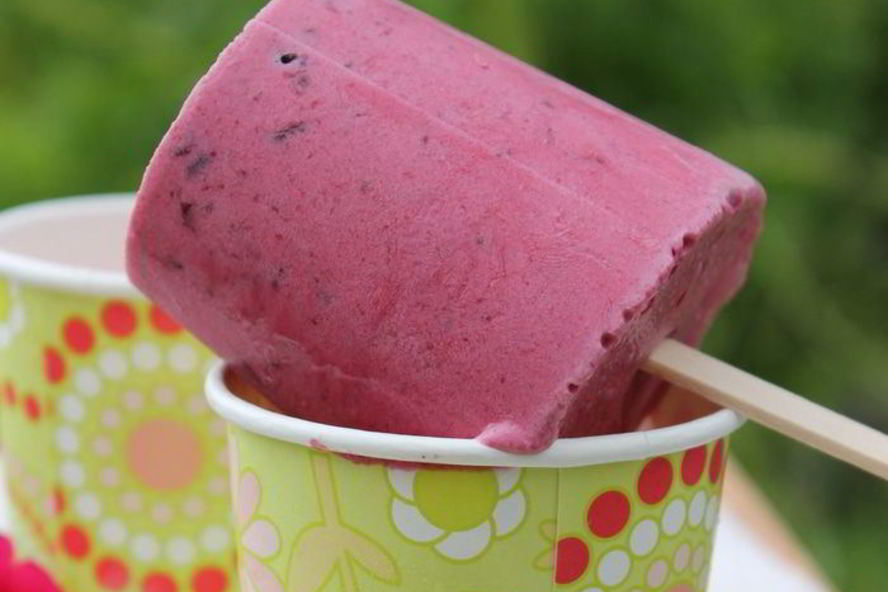 Рецепт мороженое на йогурте со смородиной