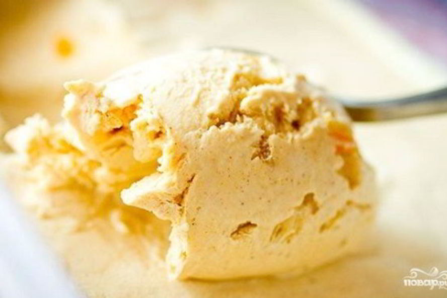 Рецепт мороженое с орехами