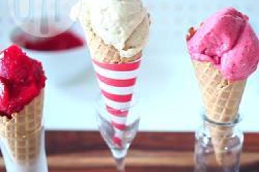 Рецепт мороженое-сорбет из ягод и фруктов