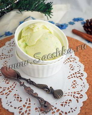 Мятное мороженое