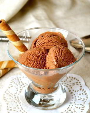 Шоколадное мороженое с черным перцем