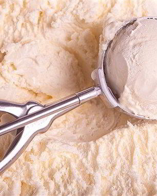 Сливочное мороженое с инжиром