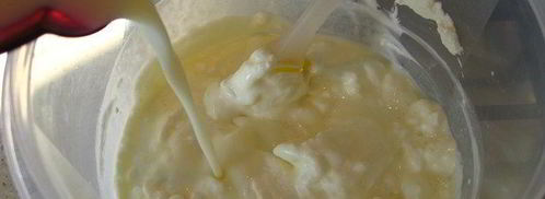 сливочное мороженое страчателла. Шаг 5