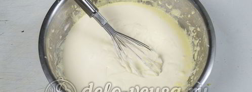 сливочное мороженое. Шаг 2