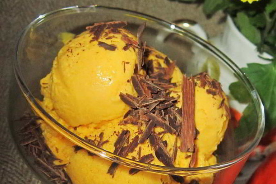 Рецепт тыквенное мороженое