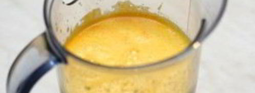 апельсиновое желе с шоколадным муссом. Шаг 2