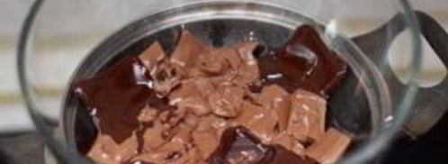 апельсиновое желе с шоколадным муссом. Шаг 4